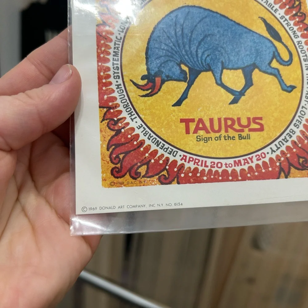 Vintage Taurus Decoupage Accessories paper - Picture 3 of 5